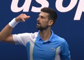 Novak Djokovic l-a copiat pe Ben Shelton după ce l-a învins în semifinalele US Open » Americanul i-a răspuns ironic