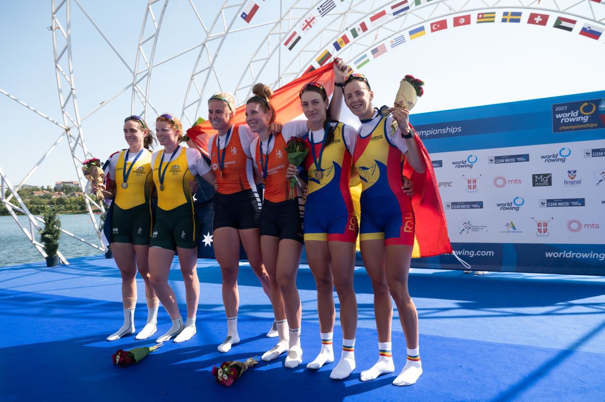 România a fost în 7 finale la Campionatele Mondiale de Canotaj » Trei medalii câștigate + Două echipaje au obținut calificarea la Jocurile Olimpice