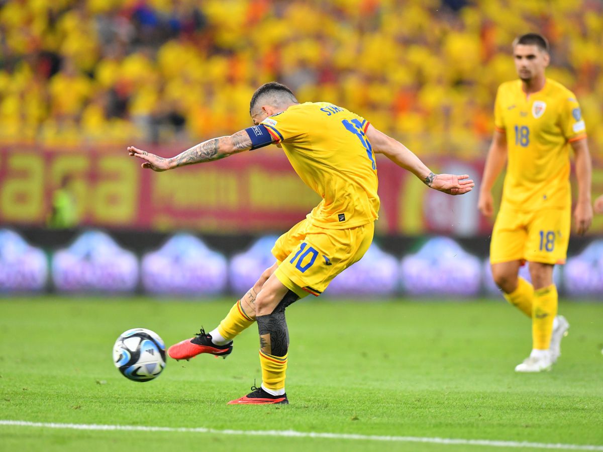 România - Israel. Gol Denis Alibec