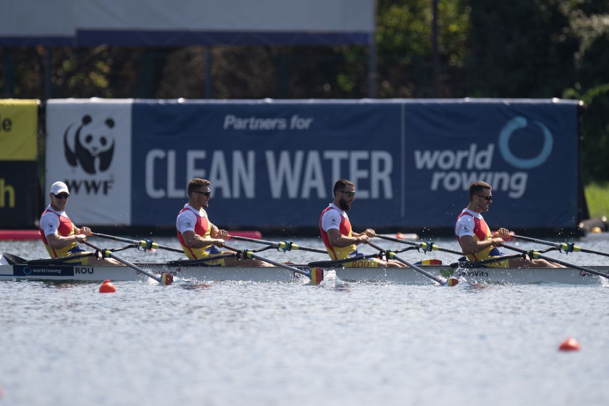 România a fost în 7 finale la Campionatele Mondiale de Canotaj » Trei medalii câștigate + Două echipaje au obținut calificarea la Jocurile Olimpice