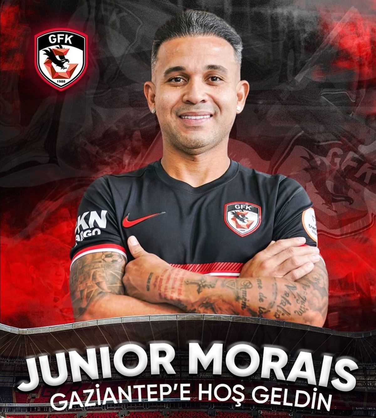 Junior Morais, oficial fotbalistul lui Gaziantep