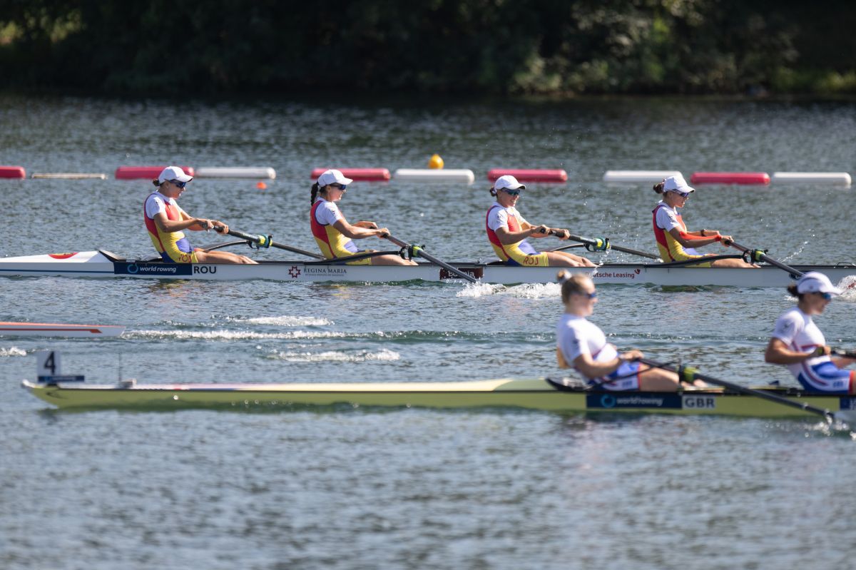 România a fost în 7 finale la Campionatele Mondiale de Canotaj » Trei medalii câștigate + Două echipaje au obținut calificarea la Jocurile Olimpice