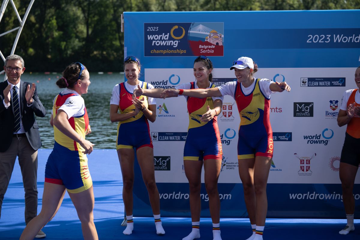 România a fost în 7 finale la Campionatele Mondiale de Canotaj » Trei medalii câștigate + Două echipaje au obținut calificarea la Jocurile Olimpice