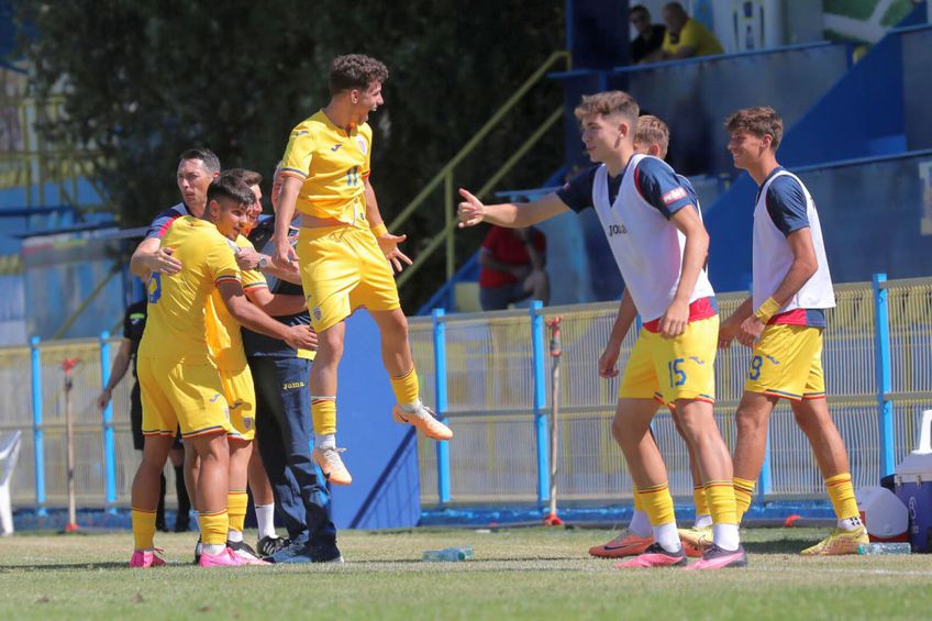 Naționala U18 a României a câștigat, astăzi, un meci amical disputat în compania reprezentativei similare a Republicii Moldova, scor 2-0.