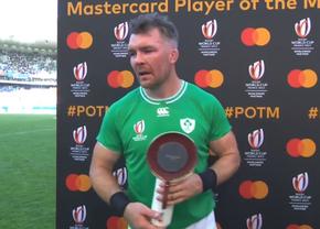 Peter O'Mahony, MVP-ul din Irlanda -România, mesaj pentru „stejari”: „A fost un apel de trezire, gen «Bine ați venit la Cupa Mondială!»”