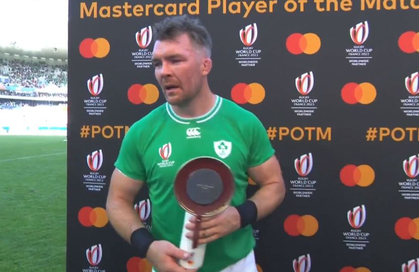 România a fost învinsă de Irlanda la debutul în grupa B a Cupei Mondiale de rugby, scor 8-82. Peter O'Mahony (33 de ani), desemnat cel mai bun jucător al partidei, a lăudat curajul „stejarilor”.