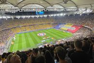 Scenografie eminesciană pe Arena Națională » Ce au afișat suporterii înaintea meciului România - Israel
