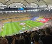 Cei 45.000 de spectatori prezenți pe Arena Națională la duelul Israel - România, din preliminariile EURO 2024, au oferit o scenografie deosebită, cu însemnele tricolore.