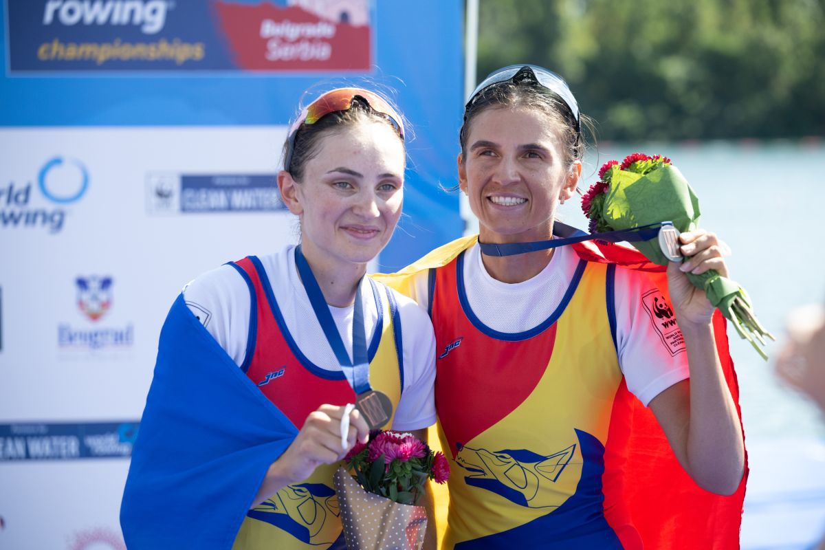 FOTO. Cum au sărbătorit sportivii români performanțele de la Campionatele Mondiale de Canotaj
