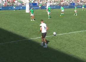 Ce a pățit marcatorul României din duelul cu Irlanda » S-a văzut pe transmisiunea live