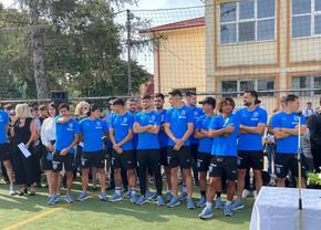 Fotbaliștii Universității Craiova au fost prezenți la deschiderea noului an școlar