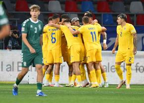 România - Lituania, în al doilea meci din Liga Națiunilor. GOOOL în minutul 4