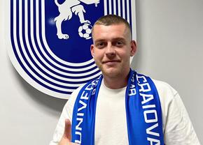 Alex Cicâldău, prezentat la Universitatea Craiova: „Bătălia s-a încheiat!”