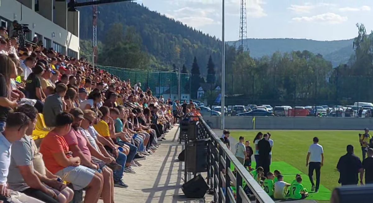 Inaugurare stadion Putna / FOTO: Capturi @Suceava News Online