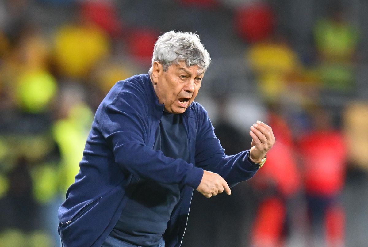 Mircea Lucescu, în România - Lituania