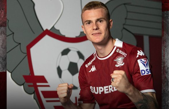 Rapid l-a prezentat pe Tobias Christensen » Se laudă cu suma de transfer în comunicatul oficial