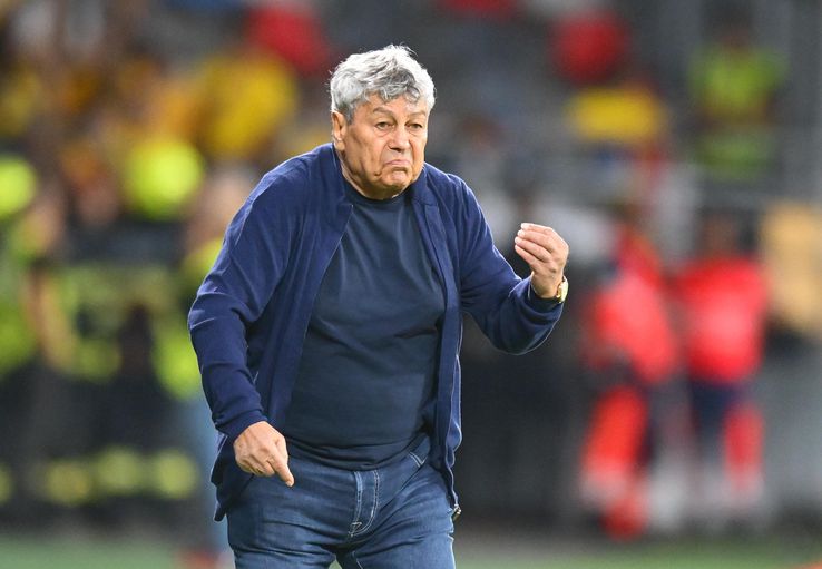 Mircea Lucescu, în România - Lituania/ foto Raed Krishan (GSP)