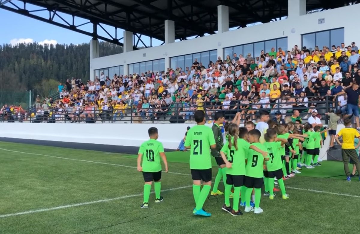 Inaugurare stadion Putna / FOTO: Capturi @Suceava News Online