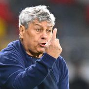 Mircea Lucescu, în România - Lituania/ foto Raed Krishan (GSP)