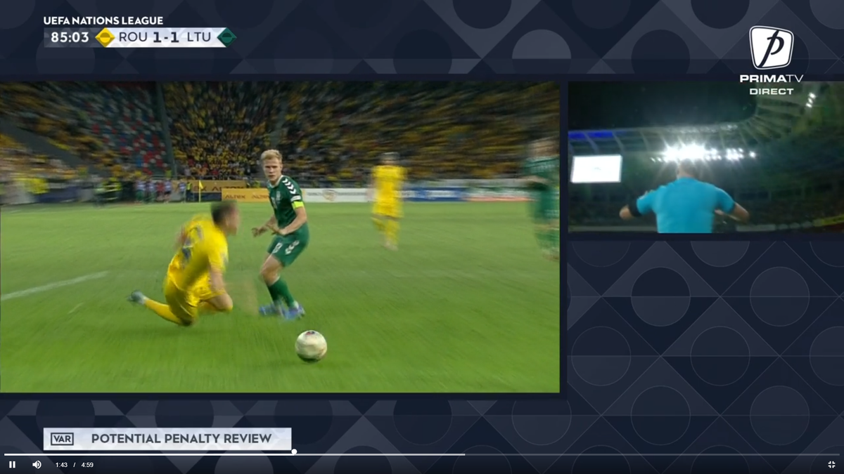 Fostul selecționer a stârnit hohote de râs în studio: „Nu se dă penalty-ul ăla la Ianis nici în Liga a 5-a! Dar să știți că îl certam, dacă nu cădea!”