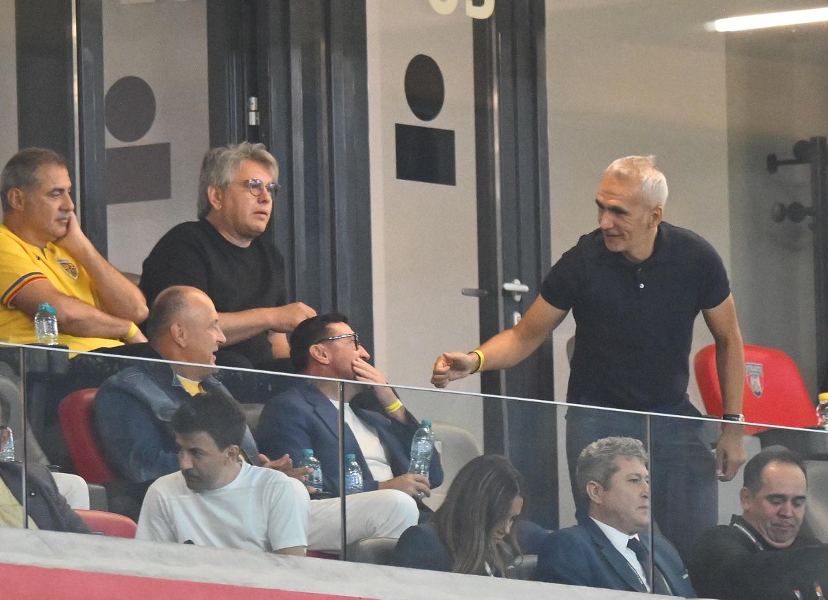 Dan Șucu, în „casa” Stelei la România - Lituania » Lângă cine a fost surprins patronul de la Rapid