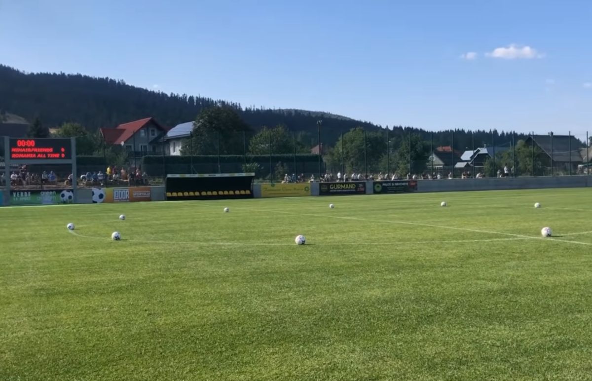 Inaugurare stadion Putna / FOTO: Capturi @Suceava News Online