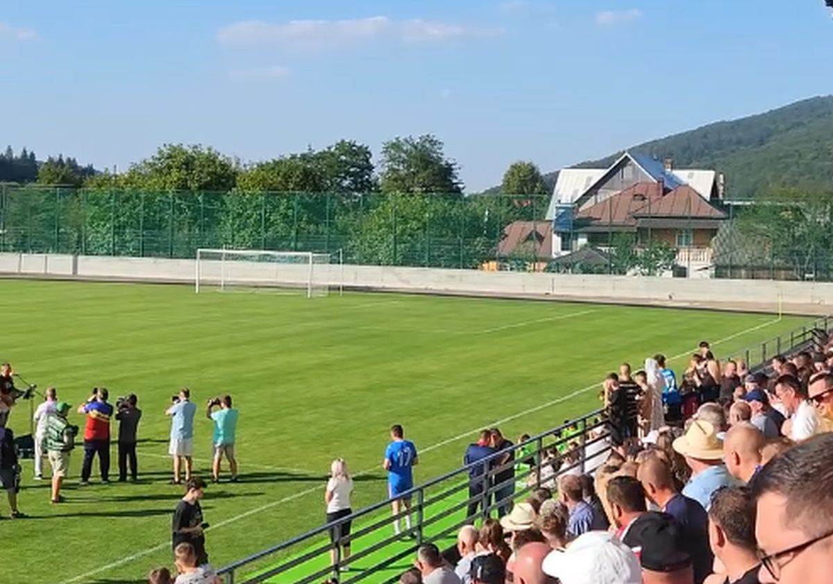 Inaugurare stadion Putna / FOTO: Capturi @Suceava News Online