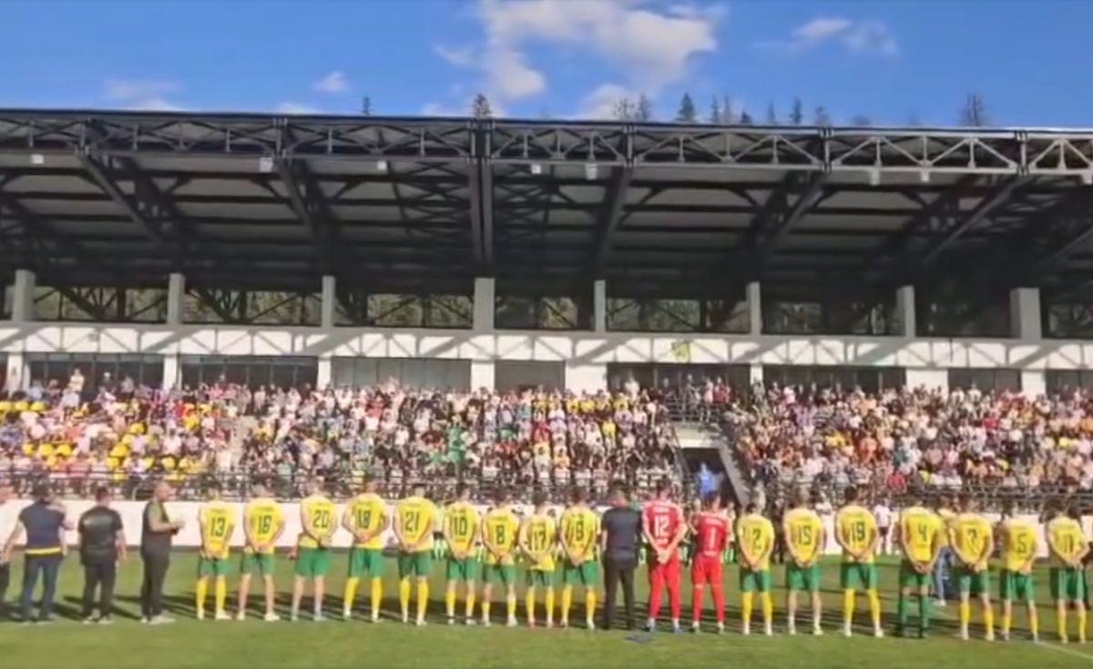 Inaugurare stadion Putna / FOTO: Capturi @Suceava News Online