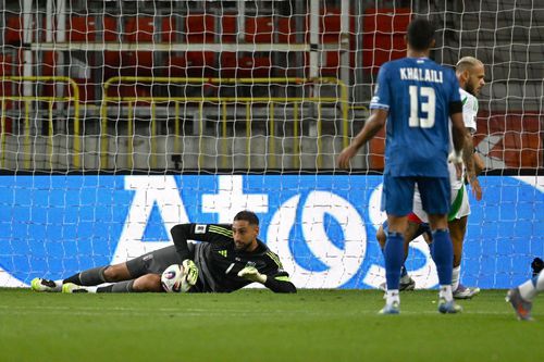 Gianluigi Donnarumma, în Israel - Italia 4-5 / Foto: Imago