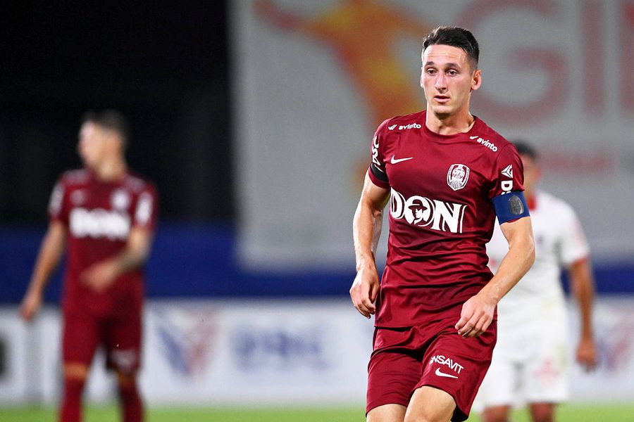 Alin Fică, în tricoul CFR-ului // foto: Imago Images Victor Angelescu a anunțat primul transfer din iarnă la Rapid: „Îl aducem”