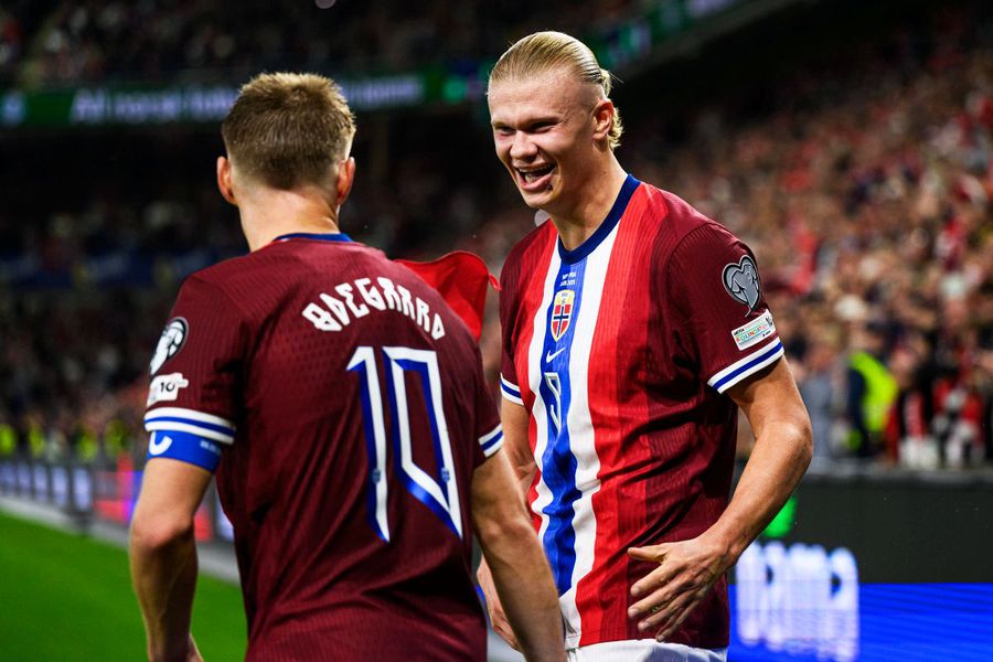 Haaland, 5 goluri în Norvegia - Moldova / FOTO: Imago Mărturia portarului moldovean demolat de Haaland: „Am vorbit cu Erling după joc. Știți ce mi-a zis?”