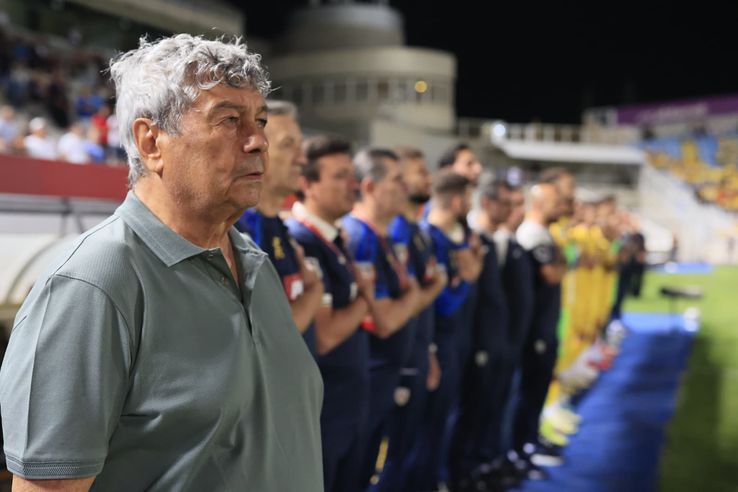 Mircea Lucescu în Cipru - România // foto: Cristi Preda (GSP)