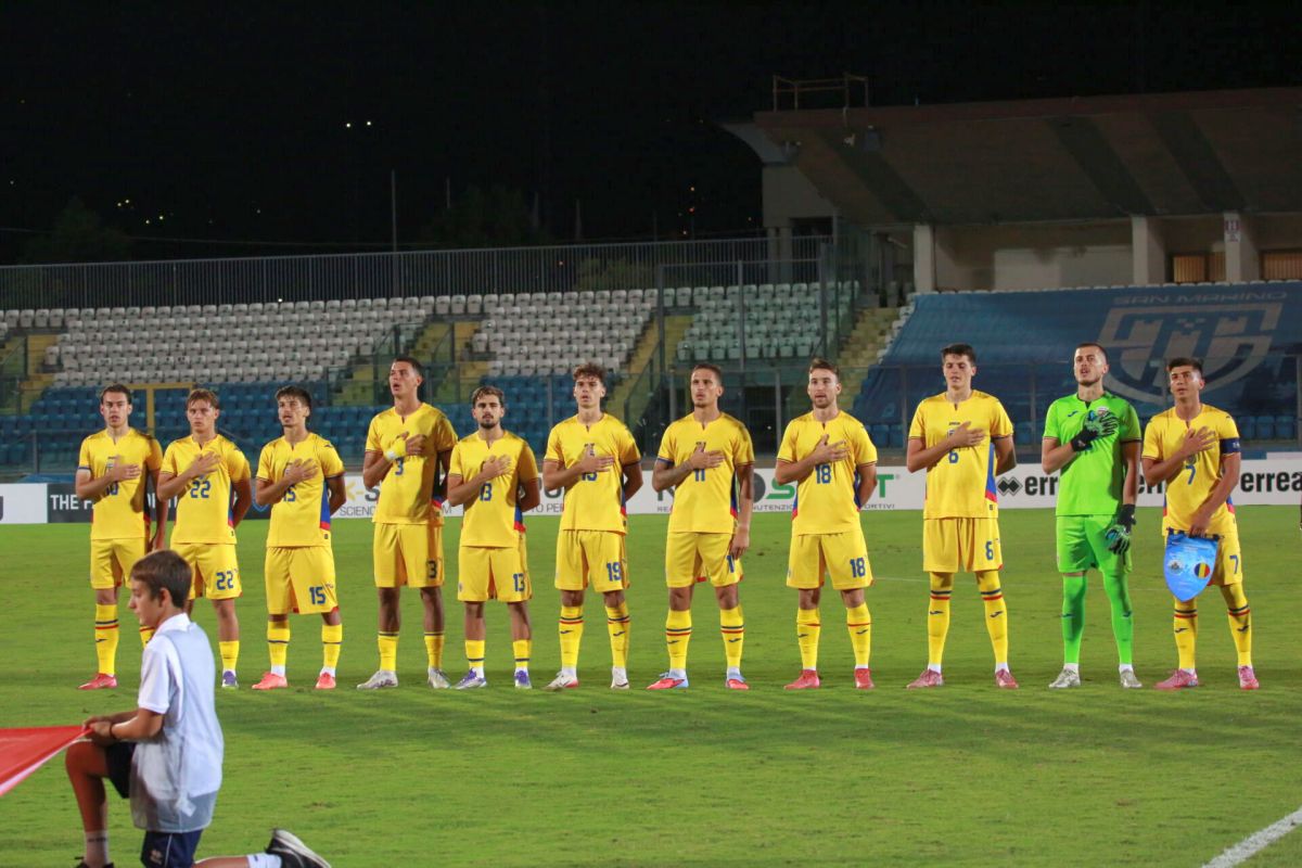 San Marino U21 - România U21, în imagini: cadre de la Serravalle