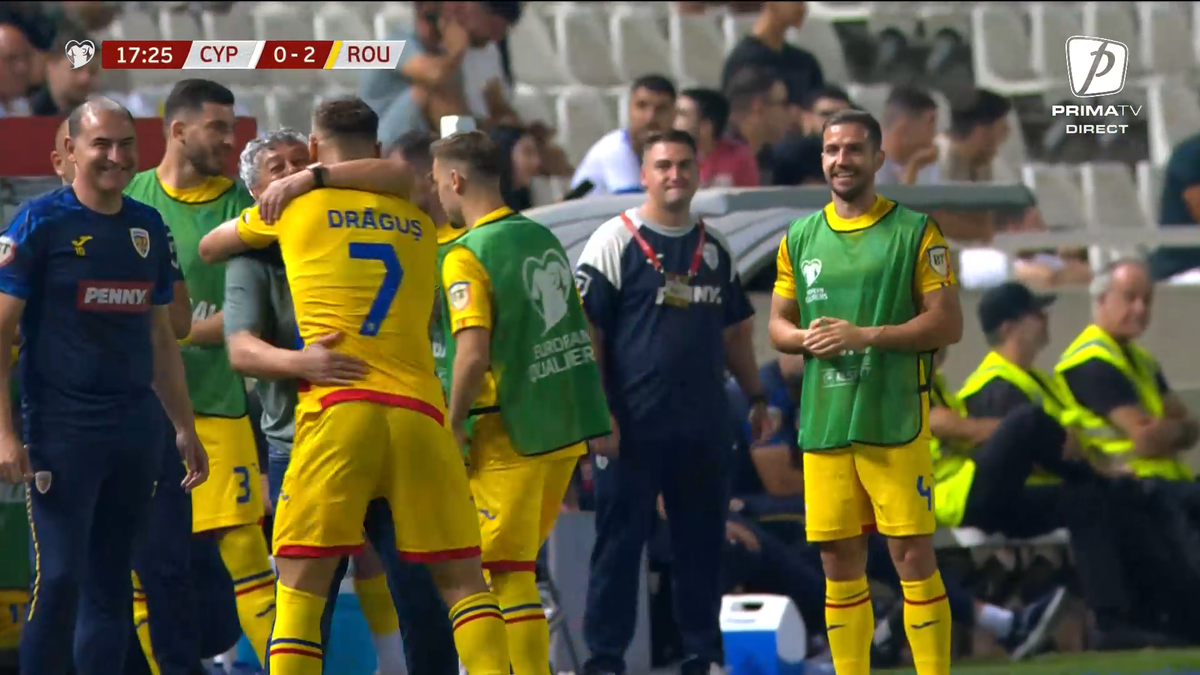 Golul 2 marcat de Drăguș în Cipru - România