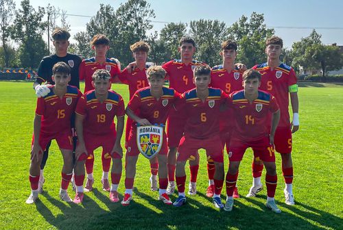 România U17, victorie fără emoții cu Albania/ FOTO: FRF.RO