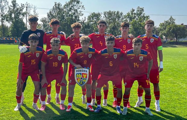 România U17, victorie la scor după două meciuri cu 7 goluri primite » Jucătorul lui Real Madrid a fost căpitan