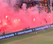 Ultrașii României au aprins din nou torțe pe stadion. Ce urmează