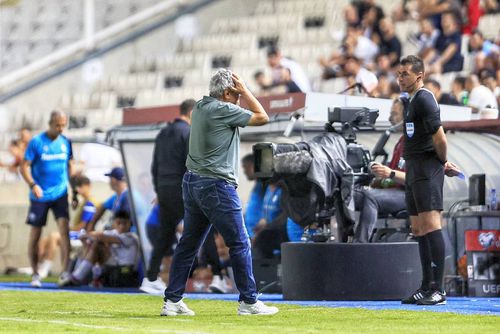 Mircea Lucescu în Cipru - România 2-2 / Foto: Cristi Preda (GSP)