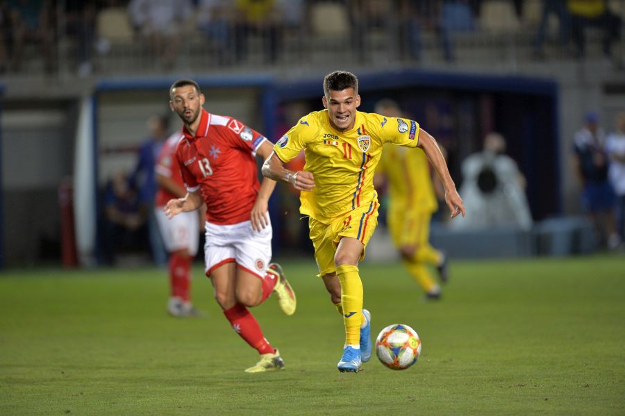 FOTO: Cristi Preda // Ianis Hagi a impresionat la EURO U21, ducând România în semifinalele competiției