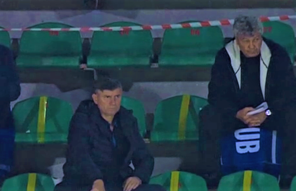 Mircea Lucescu în tribune la partida naționalei de tineret! Noua sa achiziție, doar rezervă în meciul cu Ucraina