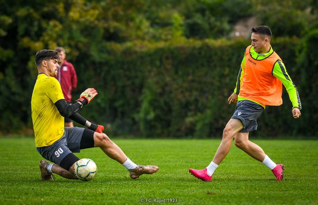 Rapid a anunțat 5 cazuri de coronavirus, cu o zi înaintea derby-ului cu Craiova » Jucători importanți pe listă