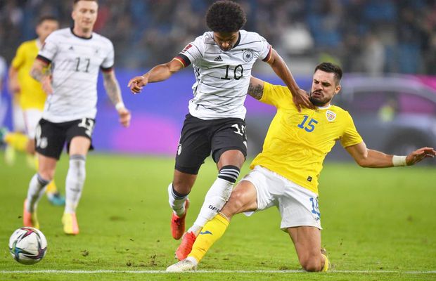 Note GSP de la 5 la 8 pentru „tricolorii” lui Rădoi, după eșecul amar cu Germania » Cei trei care au impresionat aseară