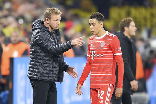 Julian Nagelsmann și Jamal Musiala, Foto: Imago Images