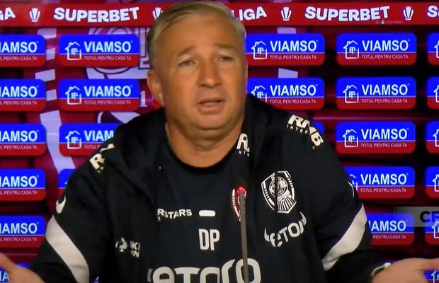 Dan Petrescu, deranjat la conferința dinaintea meciului de la Arad: „Pui întrebarea asta ca să faci polemică? Totul are o limită!”
