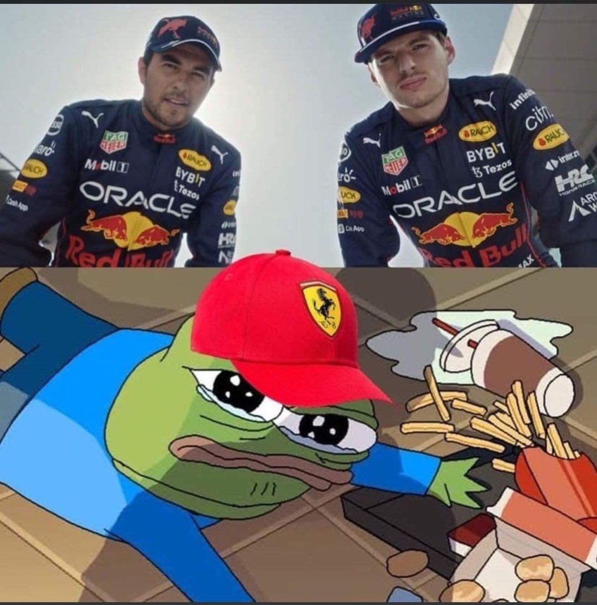 Formula 1 meme Max Verstappen campion