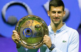 Novak Djokovic a atins borna celor 90 de trofee » Nu i-a dat nicio șansă lui Tsitsipas, în ultimul act de la Astana