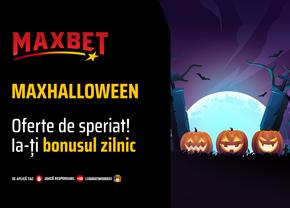 MaxHalloween – Bonusuri zilnice, înfricoșător de bune!