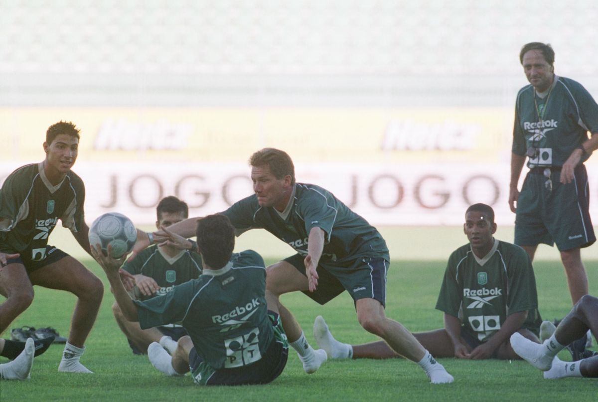 Ladislau Boloni, omagiat de Sporting, la Lisabona