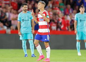 Cu „dubla” reușită aseară contra Barcelonei, mijlocaşul de la Granada a intrat într-un club select în care se află și Gică Craioveanu