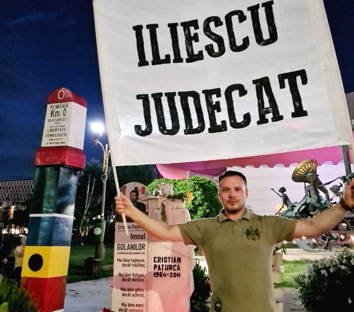 AUR et Patria » Ieri ultrași, azi președinți de partid! Suporterii care fac haos la meciurile naționalei, folosiți în campania electorală a lui George Simion